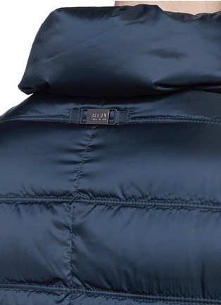 Detail View - Click To Enlarge - ARMANI COLLEZIONI - Stand collar down jacket