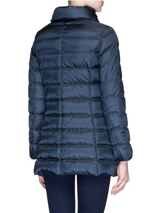 Back View - Click To Enlarge - ARMANI COLLEZIONI - Stand collar down jacket