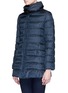 Front View - Click To Enlarge - ARMANI COLLEZIONI - Stand collar down jacket