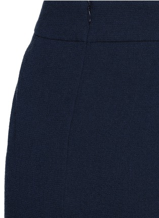 Detail View - Click To Enlarge - ARMANI COLLEZIONI - Double crepe pencil skirt