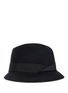 Figure View - Click To Enlarge - ARMANI COLLEZIONI - Swirl crown felted wool trilby hat