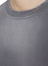  - WE11DONE - Distressed Edges Washed Cotton T-Shirt