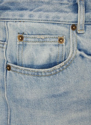  - WE11DONE - Washed Cotton Bootcut Jeans