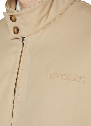  - WE11DONE - Tonal Appliqué Logo Harrington Jacket