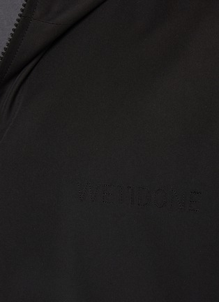  - WE11DONE - Oversized Zip Up Track Hoodie