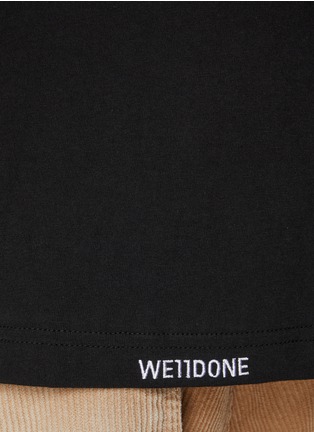  - WE11DONE - Pearl Logo Cotton T-Shirt