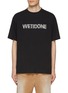 Main View - Click To Enlarge - WE11DONE - Pearl Logo Cotton T-Shirt
