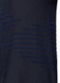 Detail View - Click To Enlarge - ARMANI COLLEZIONI - Contrast stripe intarsia cashmere blend sweater