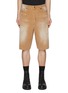 Main View - Click To Enlarge - WE11DONE - Raw Edge Washed Corduroy Shorts