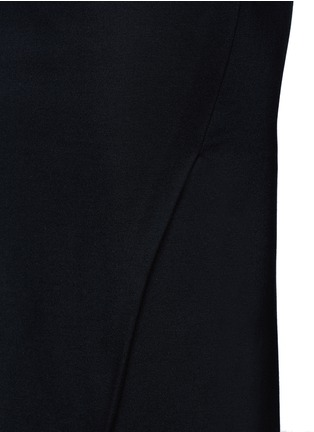 Detail View - Click To Enlarge - ARMANI COLLEZIONI - Mock wrap front pencil skirt