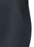Detail View - Click To Enlarge - ARMANI COLLEZIONI - Elastic waist insert stretch twill leggings