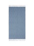 Main View - Click To Enlarge - ARMANI COLLEZIONI - Diamond pleat fringe scarf