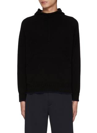 Main View - Click To Enlarge - CFCL - High Neck Cashmere Hoodie