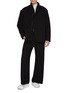 Figure View - Click To Enlarge - CFCL - Stand Collar Zip Up Tailored Jacket