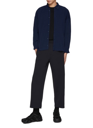Figure View - Click To Enlarge - CFCL - Cascades Back Panel Shirt