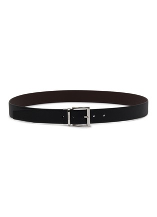 Main View - Click To Enlarge - PRADA - Reversible Saffiano Leather Belt