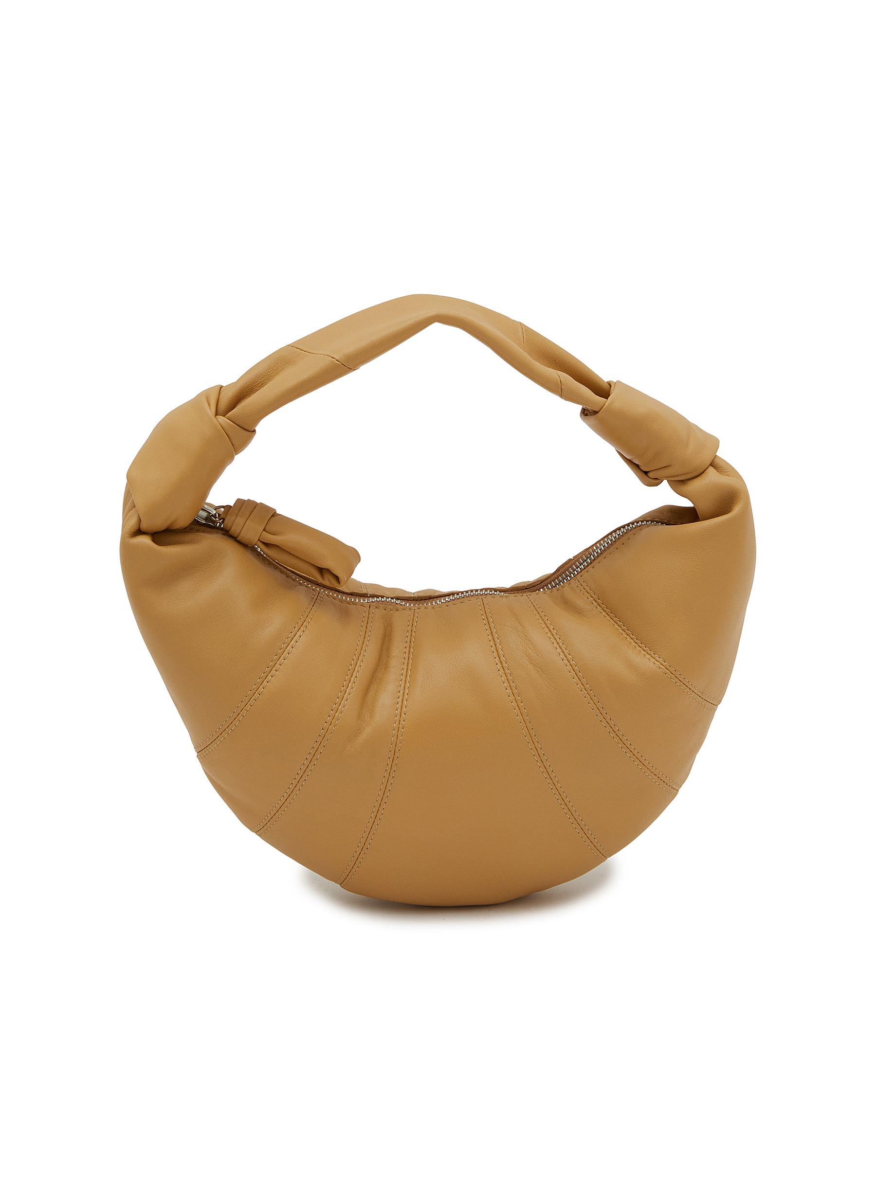 Mini Fortune Croissant Leather Bag