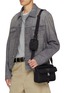 Figure View - Click To Enlarge - PRADA - Re-Nylon Saffiano Leather Shoulder Bag