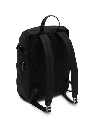 Detail View - Click To Enlarge - PRADA - Re-Nylon Saffiano Leather Backpack