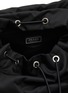 Detail View - Click To Enlarge - PRADA - Re-Nylon Saffiano Leather Backpack