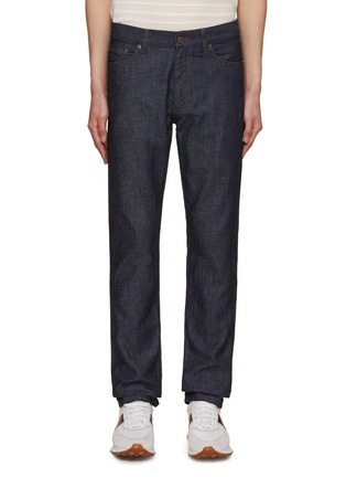 Main View - Click To Enlarge - ZEGNA - Dark-Wash Straight Leg Jeans