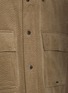  - WOOYOUNGMI - Metal Logo Corduroy Cotton Shirt Jacket