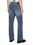Back View - Click To Enlarge - WOOYOUNGMI - Medium Wash Cotton Flared Leg Jeans