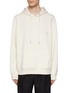 Main View - Click To Enlarge - WOOYOUNGMI - Square Logo Floral Print Cotton Hoodie