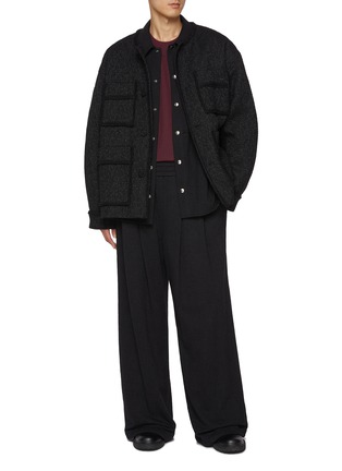 TOGA VIRILIS | Ripstop Zipped Straight Leg Pants | Men | Lane Crawford