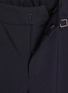  - WOOYOUNGMI - Ribbed Cuff Tapered Pants
