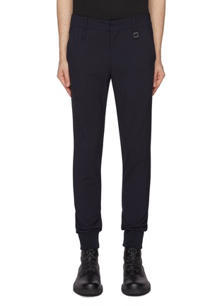 Main View - Click To Enlarge - WOOYOUNGMI - Ribbed Cuff Tapered Pants