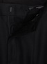  - WOOYOUNGMI - Pleated Wool Blend Flared Leg Pants