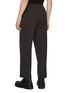 Back View - Click To Enlarge - ATTACHMENT - Drawstring Straight Leg Wool Easy Pants