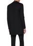 Back View - Click To Enlarge - ATTACHMENT - Smooth Buttonless Wool Cardigan