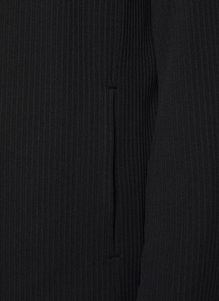  - ATTACHMENT - Stretch Ribbed Buttonless Cardigan