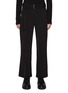Main View - Click To Enlarge - ATTACHMENT - Belted Stretch Twill Wide Leg Pants
