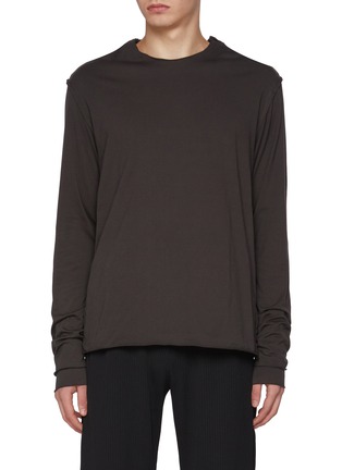Main View - Click To Enlarge - ATTACHMENT - Layered Long Sleeve T-shirt