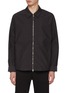Main View - Click To Enlarge - ATTACHMENT - Gradation Jaquard Zip Up Shirt Jacket