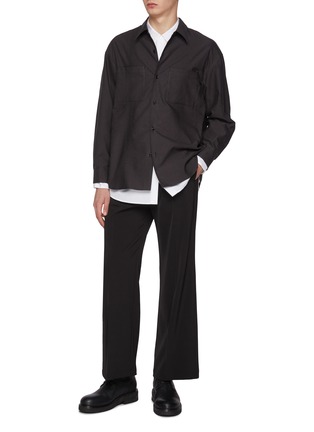 Figure View - Click To Enlarge - ATTACHMENT - Gradation Jaquard Shirt