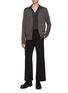 Figure View - Click To Enlarge - ATTACHMENT - Smooth Buttonless Wool Cardigan