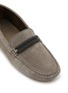 Detail View - Click To Enlarge - BRUNELLO CUCINELLI - Bead Embellished Suede Loafers