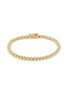 Main View - Click To Enlarge - EDDIE BORGO - Dome 12K Gold Tennis Bracelet