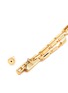 Detail View - Click To Enlarge - EDDIE BORGO - Twill 12K Gold Fringe Earrings