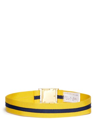 Back View - Click To Enlarge - STELLA JEAN - 'Pangolino' rugby stripe belt