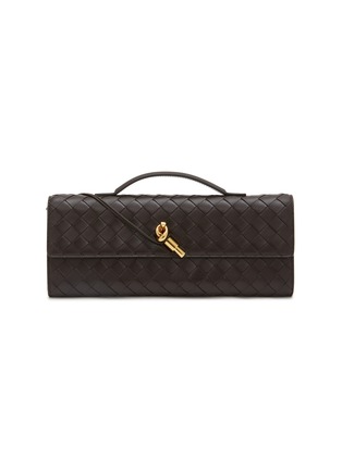 Main View - Click To Enlarge - BOTTEGA VENETA - Andiamo Intrecciato Leather Long Clutch