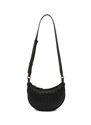 Main View - Click To Enlarge - BOTTEGA VENETA - Gemelli Messenger Leather Bag
