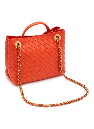 Detail View - Click To Enlarge - BOTTEGA VENETA - Small Andiamo Intrecciato Leather Bag