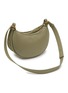 Detail View - Click To Enlarge - BOTTEGA VENETA - Gemelli Intrecciato Leather Crescent Messenger Bag
