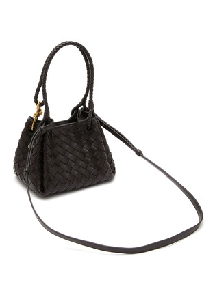 Detail View - Click To Enlarge - BOTTEGA VENETA - Small  Andiamo Intrecciato Leather Prarchute Bag