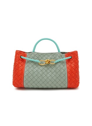 Main View - Click To Enlarge - BOTTEGA VENETA - Small Andiamo E/W Intrecciato Leather Tote Bag